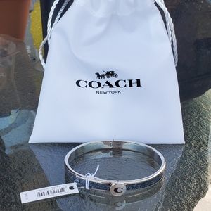 Coach™️ bracelet, sparkly and blue